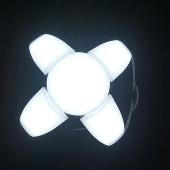 Kūrybos LED Sulankstomas Lemputės, LED Garažas Lempos Deformacijos Pramonės Šviesos Lankstymo Ventiliatorius Šviesos Sandėlio Darbą Parduotuvė