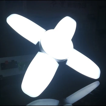 Kūrybos LED Sulankstomas Lemputės, LED Garažas Lempos Deformacijos Pramonės Šviesos Lankstymo Ventiliatorius Šviesos Sandėlio Darbą Parduotuvė