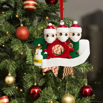 Kūrybos PASIDARYK pats Pavadinimas Palaiminimus, Minkštas Molio Kaukė Sniego senį, Kalėdų Eglutė Kabo Pakabukas Nauja Kalėdinė Dekoracija Linksmų Kalėdų Dovana
