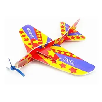 Kūrybos Ranka Mesti Skrendančių Orlaivių Žaislai 360 Laipsnių Besisukančių Lėktuvo Modelis Savarankiškai Surinkti Dėlionės Žaislai Vaikams Plaukioja Žaislai