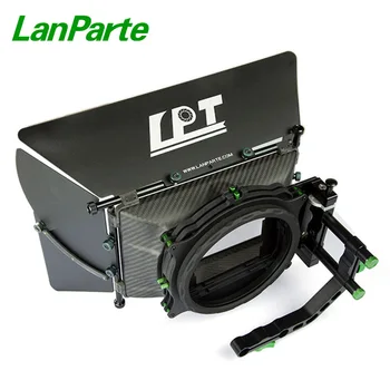 LanParte Lengvas Anglies Pluošto 4*5.65 Matinis Dėžutė su 2 Etapas ir Swing-Away Dizainas DSLR Fotoaparatas