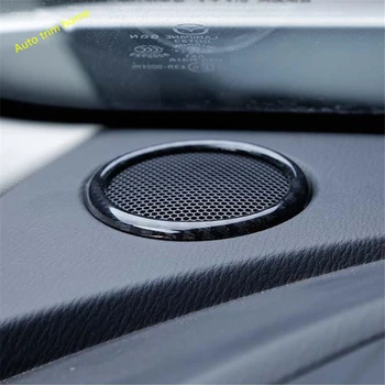 Lapetus Priedai Prietaisų skydelis Priekinis Stereofoninis Garsiakalbis Audio Garso Rėmo Žiedas Dangtelis Apdaila Tinka Mazda CX-3 CX3 2016 - 2019 ABS