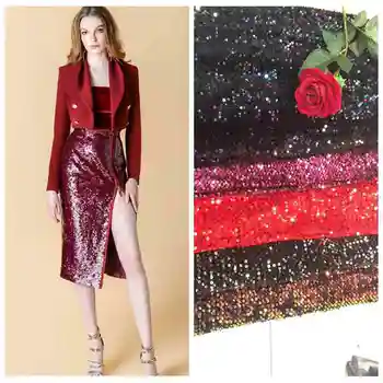 LASUI Naujas 1y 6 spalvų flannelette yra dangtelis su china siuvinėjimo nėrinių audinio Dance/vakarinę Suknelę audinio W0080