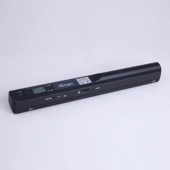 LCD Ekranas Kompaktiškas Mini Pen Tipo Rankinės JPEG/PDF Formatu USB 2.0 Portable 900DPI Didelės Spartos Dokumentas Skaitytuvas