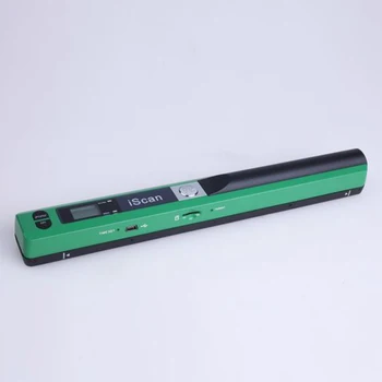 LCD Ekranas Kompaktiškas Mini Pen Tipo Rankinės JPEG/PDF Formatu USB 2.0 Portable 900DPI Didelės Spartos Dokumentas Skaitytuvas