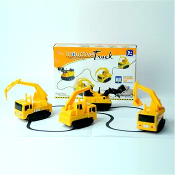 LeadingStar Automatinė Indukcijos Kelių Transporto priemones, Kirto Indukcijos Automobiliai Kirto statybinė su Rašikliu Automobilių Vaikams, Žaislai