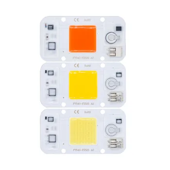LED lustas Reguliuojamas Šviesos 50W 220V110V Super ryškus LED Karoliukai Smart IC 