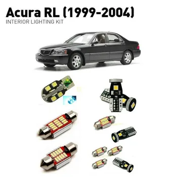 Led vidaus apšvietimas Acura RL 1999-2004 m. 18pc Led Žibintai, Automobilių apšvietimo komplektas, automobilių lemputės Canbus