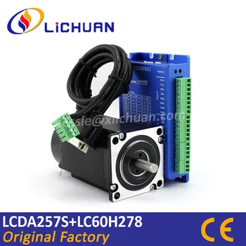 Lichuan uždaro kontūro valdomuosius vairuotojo LCDA257S 2.3 NM nema24 hibridas žingsninių variklių greičio kontrolės sistema