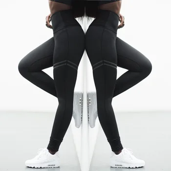Linijos Walker 2018 Jogos Kelnės Moterims Gimnastikos Fitneso Antblauzdžiai Aukšto Juosmens Elastinga Quick Dry Slim Sporto Leggins Push Up Kelnės