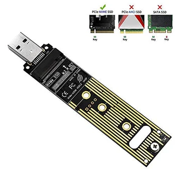 M. 2 USB3.1 SSD Spartus Adapterio plokštę Stabilus, Aukštos kokybės Aksesuarų, Įrankių Dalys NGFF Konverteris NVME M Rakto Pakeitimas