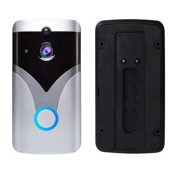 M16 HD Wireless Wifi Smart Video Domofonas Doorbell Kamera, Domofonas IP Durų Bell App Nuotolinio Kontroliuoti Namų Apsaugos Vaizdo Durų Varpelis