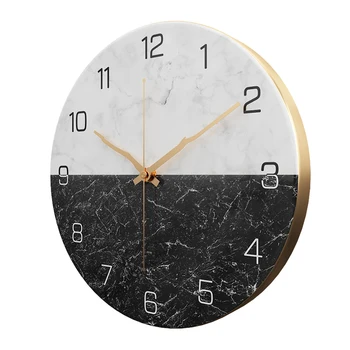 Mados Modernus Sieninis Laikrodis Prabanga Minimalistinės Kūrybos Šiaurės Sieninis Laikrodis Kambarį Aukso Reloj Sumalti Laikrodžiai Sienos, Namų Dekoro 50wc