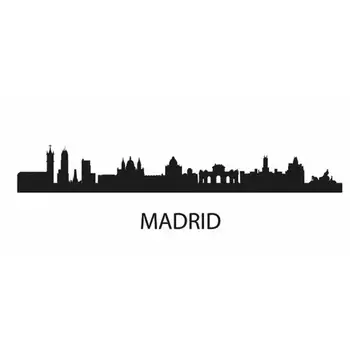 MADRIDO Miesto Decal Orientyrą 