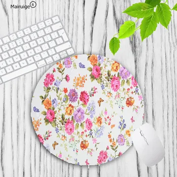 Mairuige gėlių Rožinė vaizdą darbalaukio fonai turas 20x20cm ir dydis 22x22cm kompiuterio, nešiojamojo Žaidimų pelės kilimėliai Namų stalo kilimėlis