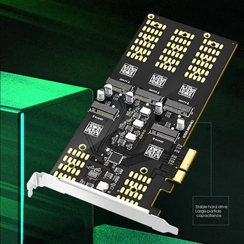 MAIWO KCSSD9 M. 2 Nvme SSD Adapter Card PCIE X4 į SATA Darbalaukio Kompiuterio Plokštę M. 2 SATA Penkerių Disko Išplėtimo Plokštę