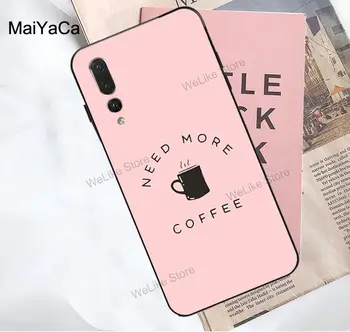 MaiYaCa frist kavos Atveju, Huawei P20 30 Lite P10 P40 Mate 30 10 20 Pro P Smart 2019 Z Coque