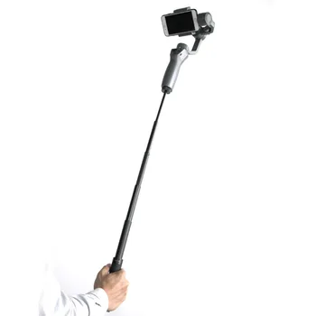 MASiKEN Pratęsimo Lazdele keičiamo dydžio Laikiklį Selfie Stick Stovėti Rankinės už DJI OSMO Mobiliojo 2 Ištraukiamas Monopodzie Fotografijos stendas