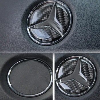 Mercedes-Benz A B C E-Klasės GLA CLA CLS Anglies Pluošto Vairas Automobilių Standartas Interjero Keitimo Lipdukai