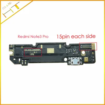 Micro USB Įkrovimo Dokas Įkrovimo PCB Lenta Flex Mainboard Kabelio Jungtis Pakeitimo xiaomi Redmi 3 Pastaba Note3 Pro