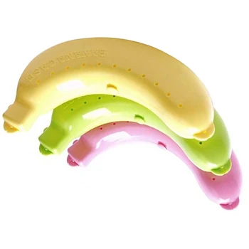 Mielas Vaisių, Bananų Raštas Lango Turėtojas Atveju Pietūs Konteinerių Laikymo Bananų Atveju, Virtuvės Įrankiai Plastiko