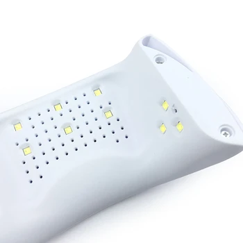 Mini 36W Smart LED UV Gelio lenkijos Nagų Džiovintuvas Lempos Manikiūro Fototerapijos Mašina