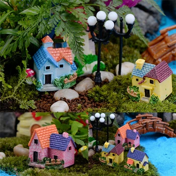 Mini Dervos Namas Miniatiūriniai Namas Pasakų Sodas 