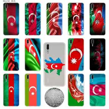 Minkšti Dėklai Huawei P40 30 P20 Pro P10 Lite E Plus P Smart Z 2019 2020 Vėliavos Azerbaidžano užsakymą vėliava