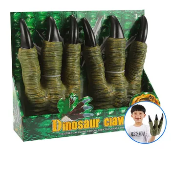 Modeliavimo Dinozaurų Letena Pirštinės žaislai Cosplay kostiumas Šalis Maskuotis apdailos Dinozaurų modelis