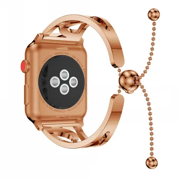 Moterų iWatch Diržu, Apple Watch Band 38/40mm 42/44mm Mergina Laikrodžių Apyrankės Pakeisti Apyrankė 