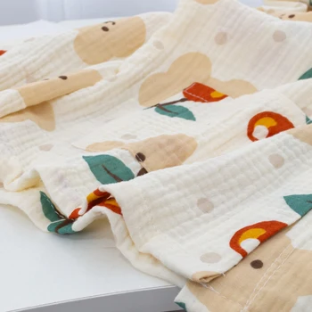 Moterų Medvilnės Sleepwear Mielas Lokys Spausdinimo Namų Drabužių 2021 Naują Pavasario Ilgomis Rankovėmis Medvilnės Pižama Nustatyti Femlae Plius Dydis Homewear