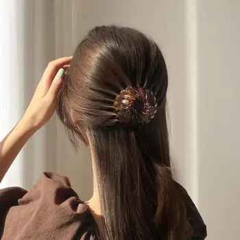 Moterų Retro Geometrinis Elastingas Plaukų Linijos Leopard Hairband Optikos Reikmenys