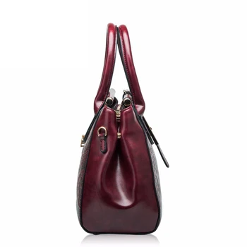 Moterų tote bag rankinė natūralios odos mados pečių maišą elegantiškas retro stiliaus Kinijos rankinėje Crossbody maišelį Lady odos piniginės