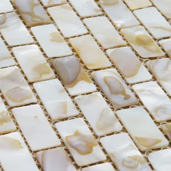 Motina Perlų Austrių Eglute Shell Mozaikos Plytelių Virtuvės Backsplashes, Vonios Sienos, Spa, Baseinai Pakuotėje 6
