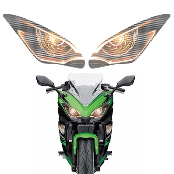 Motociklo priekinis žibintas Apsaugos Lipdukas, Žibintai Akių Kūno Lipdukas Tinka Kawasaki Versys 650-2019