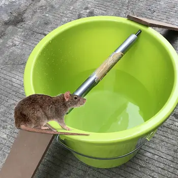 Mouse Trap Kibirą Pelėkautai Pelėkautai Su Vandens Pelių Spąstai Kibirą, Automatinė Pelėkautai Lauko Ir Vidaus Naudojimui