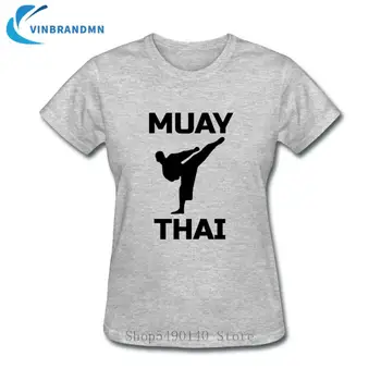 Muay Thai Marškinėlius Kovotojas Boksininkas Tees Gerbėjai Geriausių Dovanų Marškinėlius Clasic Kung Fu Viršūnių Kovos Kovoti Kikbokso Tailando Bokso T-Shirt