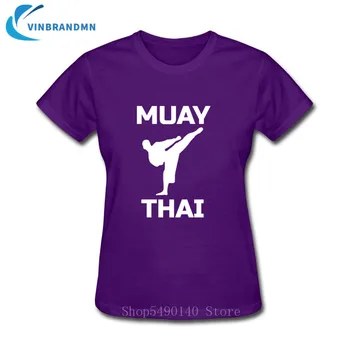 Muay Thai Marškinėlius Kovotojas Boksininkas Tees Gerbėjai Geriausių Dovanų Marškinėlius Clasic Kung Fu Viršūnių Kovos Kovoti Kikbokso Tailando Bokso T-Shirt