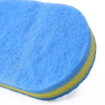 Mėlyna PP Plastiko Nešiojamą Sponge Teptuku Virtuvės Valymo Vonioje Keraminės Plytelės, Stiklo WC Šepetys Sponge Tvirtos Sienos valymo Įrankiams