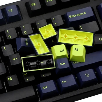 NAKTĮ RUNING 160 KLAVIŠUS Vyšnių Profilis Keycap Double Shot Storio PBT Keycaps UŽ MX Jungiklis Mechaninė Klaviatūra Keycaps