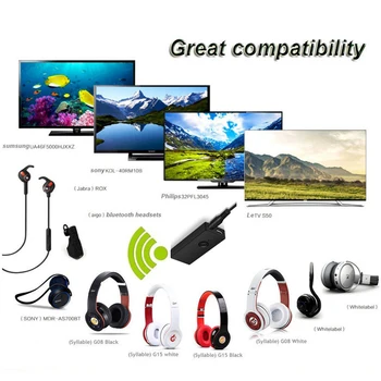 Namų Adapterį, KOMPIUTERIO, TV su HDMI suderinamų Vaizdo Nešiojamasis MP3 Stereo DC 5V 