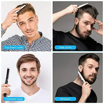 Namų Multi-Funkcija Plaukų Šukos Asmens Priežiūros Vyrų Plaukų Formavimo Šukos Roll Tiesiai Dvejopo Naudojimo Šukos Kelionių Plaukų Šukos