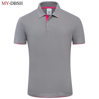 Naujas 2021 MYDBSH Prekės Polo Marškinėliai Vyrams Dizaineris Polo Marškinėliai Vyrams Minkštos Medvilnės trumpomis Rankovėmis Polo Marškinėliai Vyrams, Garsaus Prekės ženklo Drabužių