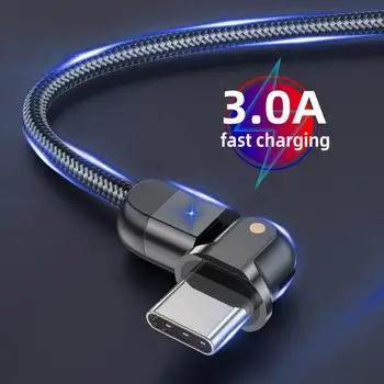 Naujas Atnaujinta Magnetinio Kabelis Greito Įkrovimo Micro USB C Tipo Mobiliojo Telefono Kabelio 