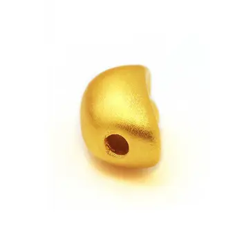 Naujas Atvykimo 24K Geltonojo Dievas 3D Amatų Yuanbao Pintas Žiedo Dydis 6
