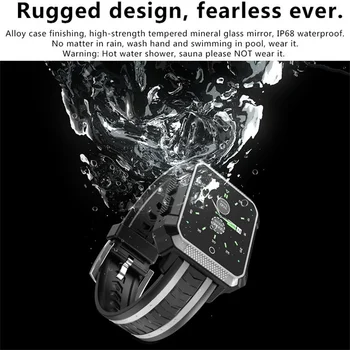 NAUJAS H7 4G Smart Band Apyrankę Airpressure IP68 Profesinės Vandeniui 1GB+8GB Smart Watch Band Širdies ritmas, Skirtų 