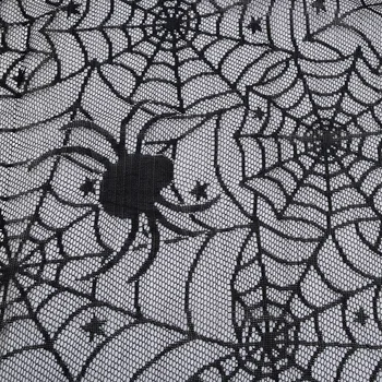 Naujas Helovinas Apdailos Namų Dekoro Juoda Nėrinių Staltiesės Naujas Mados Helovinas Šalis Dekoro Spiderweb Staltiesė