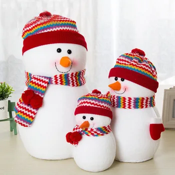 Naujas Kalėdų Lėlės Kalėdinė Dekoracija Dovanos, Namų Dekoravimo, Ornamentų Sniego Šeimoje Trys Žaislai Prekybos Centras Apdaila