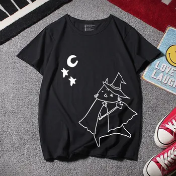 Naujas Nico marškinėliai Atsitiktinis Vyrų Short-Sleeve Medvilnė Anime Cosplay Neru T-Shirt