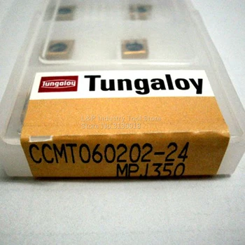 Naujas Originalus Tungaloy Karbido Įdėklai CCMT060202-24 MPJ350 CNC Ašmenys Įrankis CCMT060202 24 MPJ350